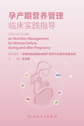 孕产期营养管理临床实践指导 李光辉 人民卫生出版社9787117337892